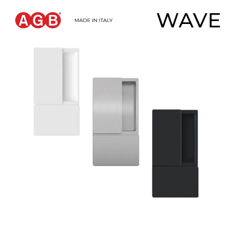 Комплект ручки с замком WAVE WC для дома