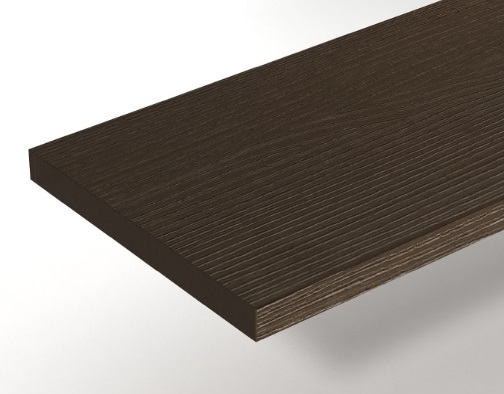 Заборная доска WOODVEX 4000х130х10 Венге для дома