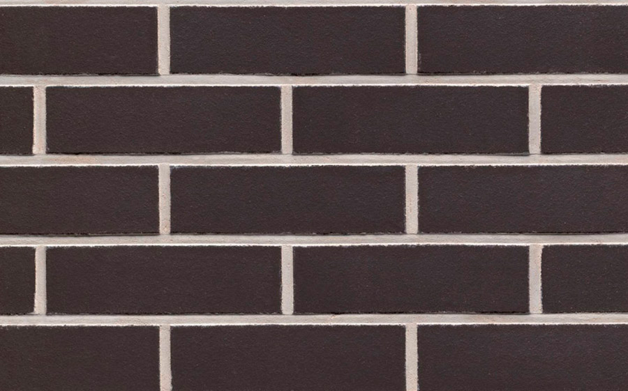 Клинкерная облицовочная плитка ручной формовки Feldhaus Klinker NF 14 R700 anthracit liso 240*71*14  для дома