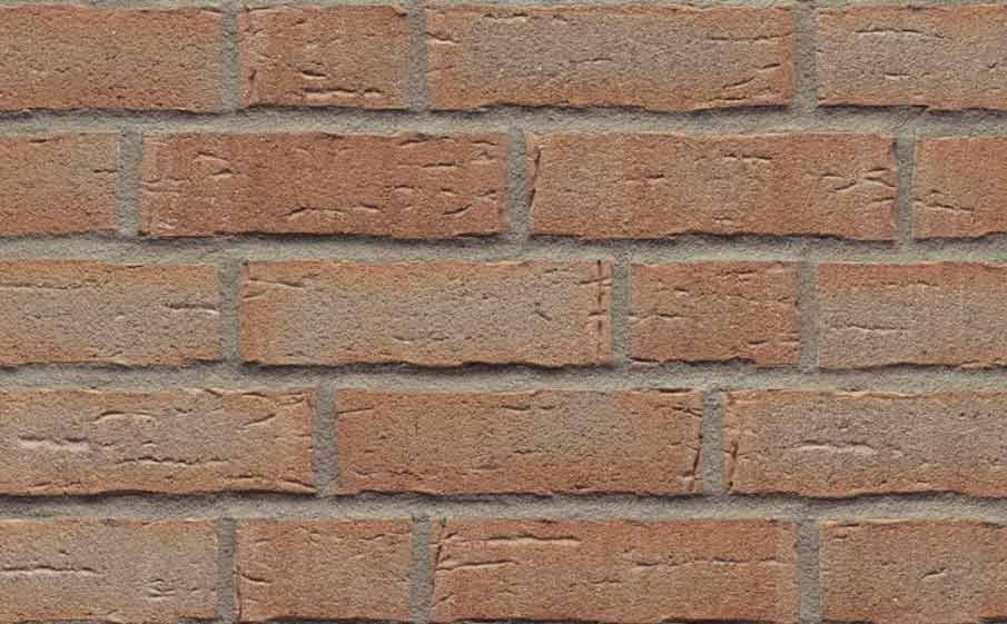 Клинкерная облицовочная плитка ручной формовки Feldhaus Klinker NF 11 R681 sintra terracotta bario 2 для дома