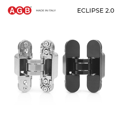 Петля AGB Eclipse 2.0 с накладками для дома