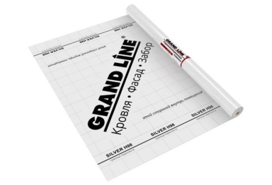Пароизоляционная пленка Grand Line Silver H 1.5*50м для дома