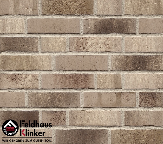 Клинкерная облицовочная плитка ручной формовки Feldhaus Klinker NF 14 R773  vascu argo antrabl 240*7 для дома