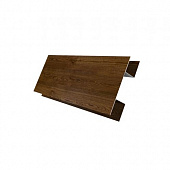 Планка Н-образная GL Экобрус 0.45 Print Twincolor Coffe Wood (2м.)