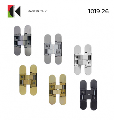 Петля KRONA KOBLENZ 1019 26 с накладками  для дома