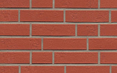 Клинкерная облицовочная плитка ручной формовки Feldhaus Klinker NF 14 R711 accudo carmesi 240*71*14 
