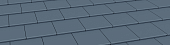 Цементно-песчаная рядовая черепица BRAAS Тегалит Графит