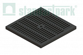 Решетка водоприёмая Standartpark PolyMax Basic РВ-28.28-ПП пластиковая ячеистая 3380-Ч