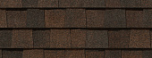 Гибкая черепица CertainTeed Landmark, ламинированный двухслойный шинглз Burnt Sienna