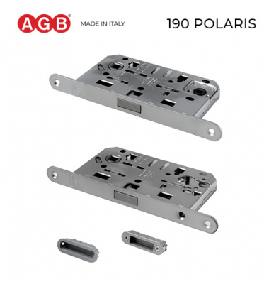 Замок AGB 190 (без ответной планки) для дома