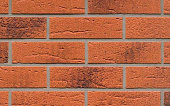 Клинкерная облицовочная плитка Feldhaus Klinker NF 9 R228 terracotta rustico carbo 240*71*9 мм